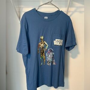 Uniqlo Blue Star Wars Tee